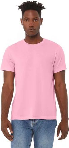 Vista 39 de BELLA+CANVAS Camiseta de cuello redondo para hombre mezcla triple oliva