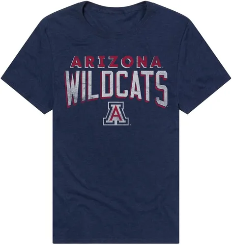 Vista 11 de Campus Lab Official NCAA Classic Distressed Logo Collegiate Classic Ring-Spun T-Shirt Unisex for Men & Women