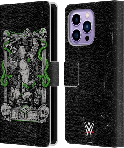 Vista 58 de Head Case Designs Officially Licensed WWE in My Veins Randy Orton Leather Wallet Case Compatible with Apple iPhone 11