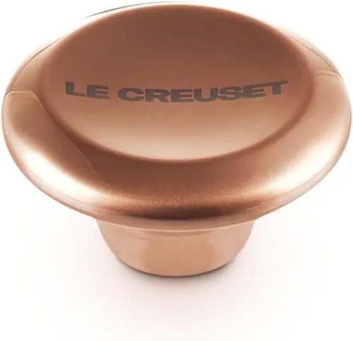 Vista 15 de Le Creuset Perilla Mediana Signature, Níquel Negro