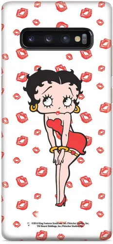 Vista 16 de Inspired Cases - Compatible con iPhone Xs Max - Funda protectora con textura 3D para Apple iPhone Xs Max - Classic Betty Boop