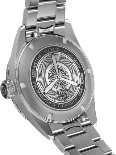 Vista 4 de TAG Heuer Autavia Reloj automático WBE5114EB0173 de diámetro de 1654in Negro - Vintage