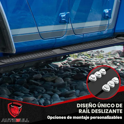 Vista 5 de Estribos de cabina doble compatibles con Dodge Ram 1500 2009-2018, Ram 2019-2024 1500 Classic (nuevo estilo de cuerpo no es compatible), Ram