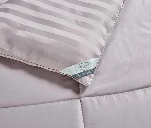 Vista 38 de Blue Ridge Home Fashions Kathy Ireland-Essentials - Juego de edredón reversible de 3 piezas de microfibra con diseño de damasco, color chocolate