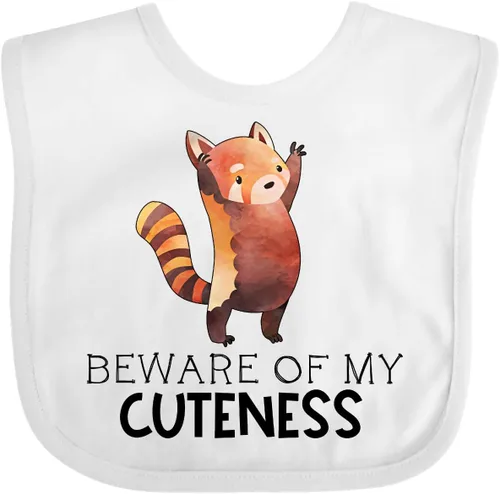 Vista 18 de inktastic Beware Of My Cuteness Cute Red Panda Babero