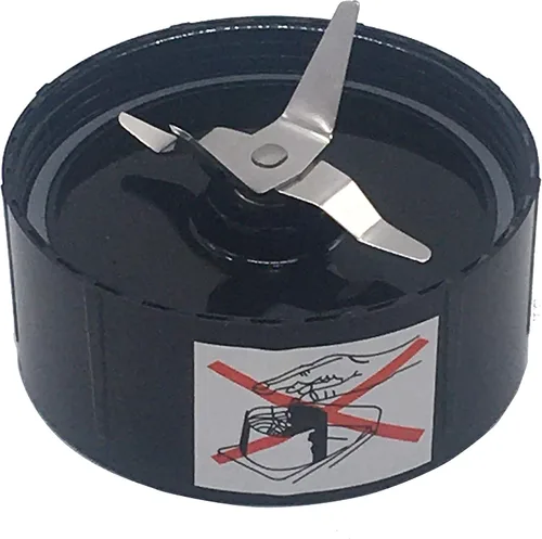 Vista 2 de Hoja de repuesto para máquina de afeitar de hielo y hoja cruzada con junta extra, compatible con batidora Magic Bull, mezclador, exprimidor