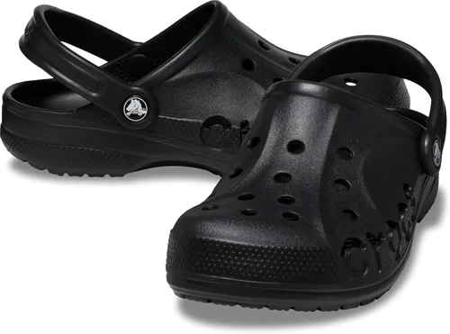 Vista 6 de Crocs Zuecos unisex para adultos Baya, Negro, 9 mujer/7 hombre