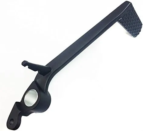 Vista 5 de HONGK - Palanca de pedal de freno trasero desplegable de aluminio de alta resistencia negra compatible con Yamaha YZF-R6 2006-2015 [B01C0SZ70C]