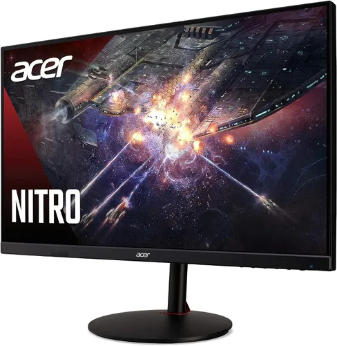 Vista 8 de Acer Nitro XV322QU KVbmiiphzx 31.5" WQHD 2560 x 1440 Agile-Splendor IPS Gaming Monitor AMD FreeSync Premium Hasta 170Hz Hasta 0.5ms