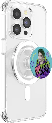 Vista 3 de Disney Zombies Zed Portrait PopSockets MagSafe PopGrip para iPhone
