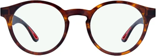 Vista 8 de Gamer Advantage Lentes de luz azul, ligeros y elegantes, con tecnología de lente de bloqueo de luz azul, (tormenta)
