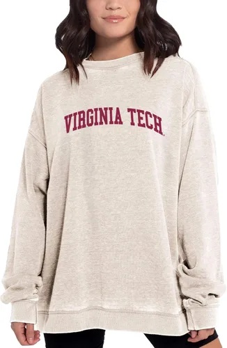 Vista 22 de chicka-d NCAA Burnout - Sudadera de forro polar para mujer