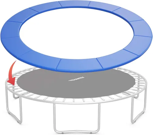 Vista 12 de Giantex Trampoline Pad, 8ft 10ft 12ft 14ft 15ft 16ft Trampoline Replacement Safety Pad, No Holes for Pole, Waterproof Trampoline Accessories Spring
