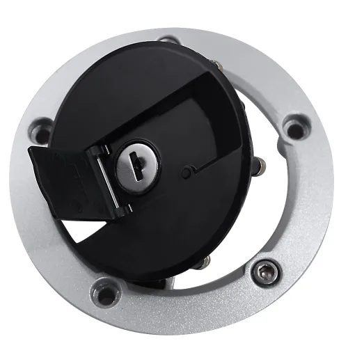 Vista 3 de Hoypeyfiy Juego de llaves de encendido, tapa de la bomba de gasolina, tapa de bloqueo de gasolina para Suzuki GSXR750 2005-2016 GSXR1000 2005-2016