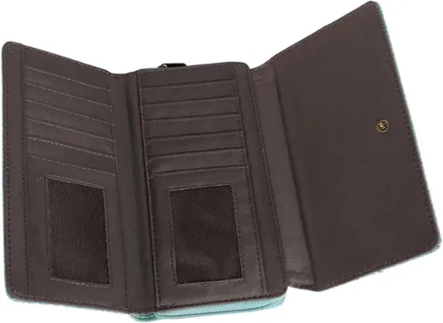 Vista 6 de Montana West Cartera de mano para mujer con diseño de acordeón