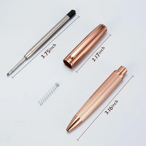 Vista 3 de DanYee Bolígrafo Essential Business, bolígrafos de metal, escritura suave, diseño elegante, escritura sin esfuerzo, bolígrafos de lujo con estuche