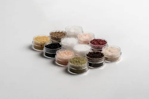 Vista 3 de Salts of the 7 Seas Nautilus Sea Salt Sampler, juego de regalo de 12 sales marinas premium para cocinar, asar a la parrilla y terminar