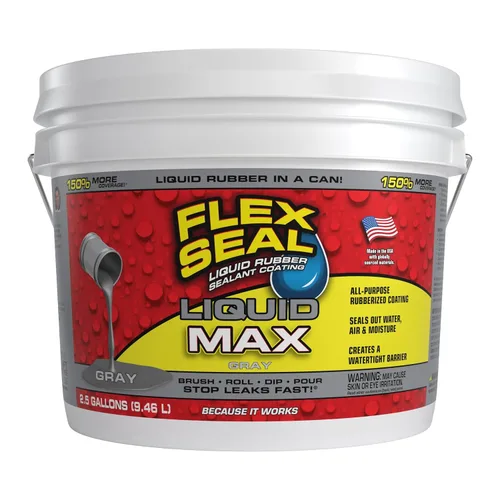Vista 13 de Líquido de sellado Flex Seal grande, 16 oz, negro, LFSBLKR16