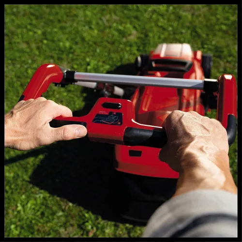 Vista 6 de Einhell Power X-Change - Cortacésped inalámbrico 36/41 – 36 V, ancho de corte de 16.1 in, caja de césped de 50 L, 6 alturas de corte – GP-CM 36/41