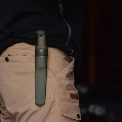 Vista 4 de Morakniv Kansbol Cuchillo de hoja fija con hoja de acero inoxidable Sandvik