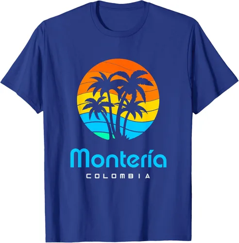 Vista 21 de Camiseta Montería Colombia, Negro