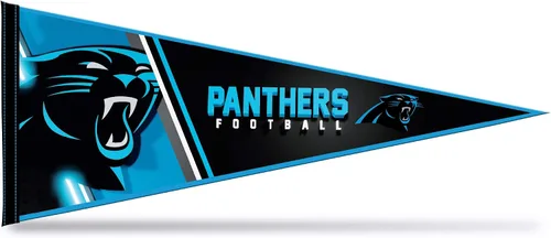 Vista 27 de Rico Industries NFL Football Primary 12" x 30" Felt Wall Décor Pennant - Great for Home/Bed Room/Man Cave Décor