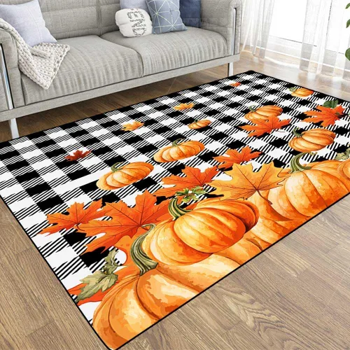Vista 6 de EMMTEEY Alfombra de área de granja, alfombra de área de 2 x 3 pies para interiores y exteriores, para niños, niñas, alfombra de área que vuelan a