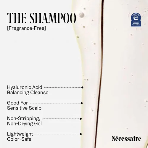 Vista 4 de Nécessaire El champú. Champú complejo de ácido hialurónico + vitamina B para mujeres y hombres.