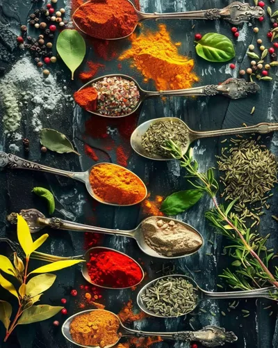 Vista 22 de Variedad de especias y hierbas, kits de pintura por números con pinceles, condimentos de cocina, pintura al óleo acrílica para adultos y niños