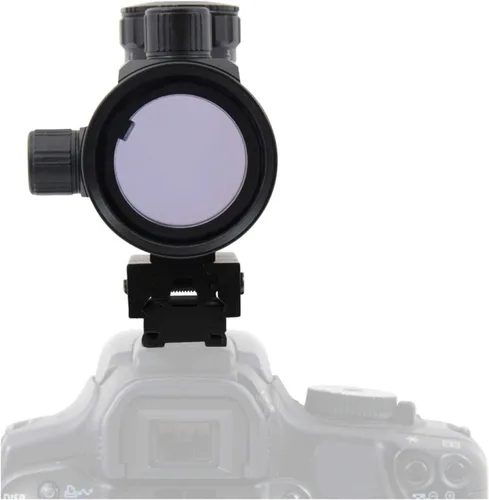 Vista 5 de Astromania 1X40RD Reflex Red Green Dot Sight - Soporte de alcance iluminado para fijar a una conexión tipo flash de cámara DSLR