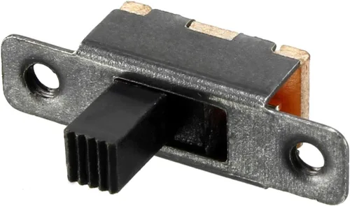 Vista 4 de uxcell 30 unids 0.197 in interruptor deslizante vertical SPDT 3 terminales PCB panel de bloqueo