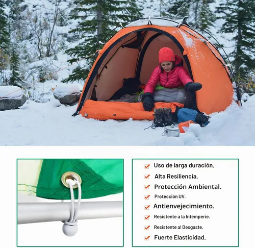Vista 2 de 50 mini cuerdas elásticas de bolas blancas, cuerda elástica resistente de 4 pulgadas para exteriores con bolas, bolas elásticas de lona