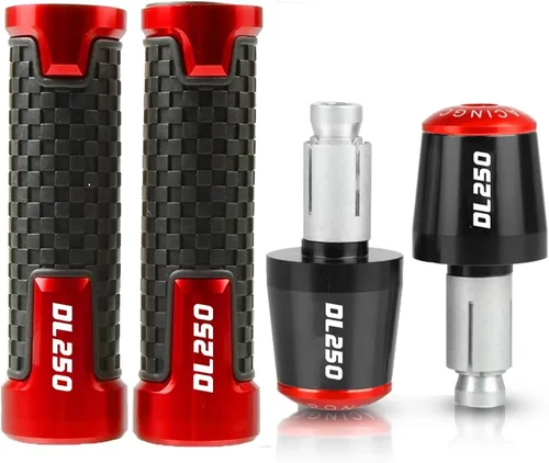 Vista 8 de Motorcycle for Suzuki DL250 V-Strom 2017 2018 2019 2020 2021 7/8'' 22mm DL 250 VSTROM Motorcycle Hand Grips Handle Handlebar Grip Ends Plug