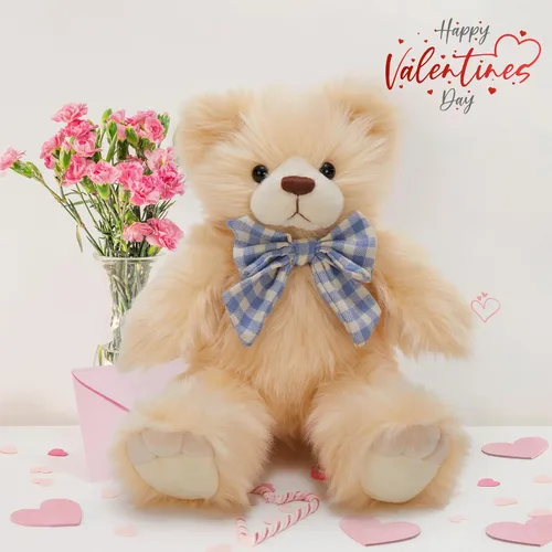 Vista 5 de MorisMos Oso de Peluche Relleno, Pequeño Oso de Peluche de 14'' Juguete de Peluche Regalo para Niño Niña Bebé Adolescente Adulto, Tierno Juguete