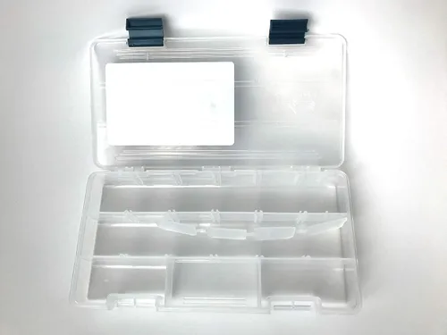 Vista 3 de Plano Cajas de aparejos, paquete de 4 unidades de 3500 cajas de utilidad Prolatch Stowaway para aparejos, almacenamiento de aparejos de pesca
