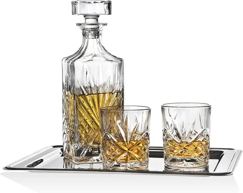 Vista 2 de Godinger - Juego de licoreras para Whisky, Transparente