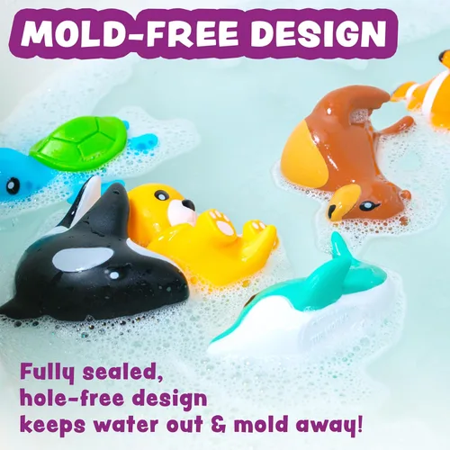 Vista 8 de Crayones de baño jumbo Smooth™ y juguetes de baño sin moho