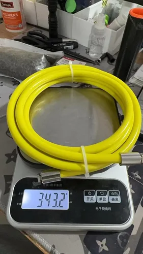 Vista 5 de eplacement Cable for Weighted Jump Rope, 2lb Stainless Steel Wire with polyvinyl chloride Coating for Heavy Jump Ropes.14mm Thick in Different long