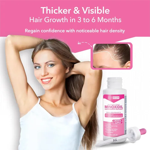Vista 8 de Liquid Minoxidil Mujeres 2% por ciento – Solución tópica