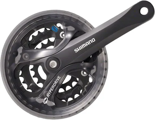 Vista 2 de Shimano M361 rueda de cadena híbrida, negro