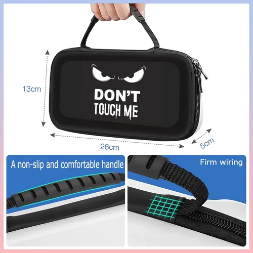 Vista 2 de ALITOR Carrying Case for Nintendo Switch OLED ModelMultifunction Hard Shell Protective Cover Shockproof with Card Slots for Console Accessories for