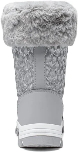 Vista 5 de HOBIBEAR - Botas de nieve de invierno para mujer