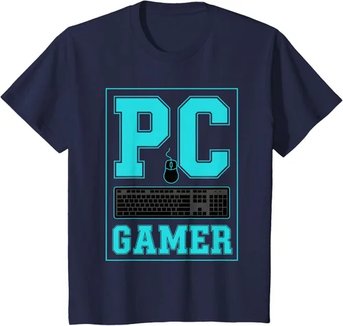 Vista 57 de PC Gamer Gaming Teclado Ratón Esports Computer Fan Camiseta