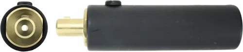 Vista 4 de Enchufe Dinse 10-25, Gasolina INLINE, con conexión de cable de 3/8''-24 para antorchas TIG de PC Serie 9 y 17 - Modelo: LDTSI-917F