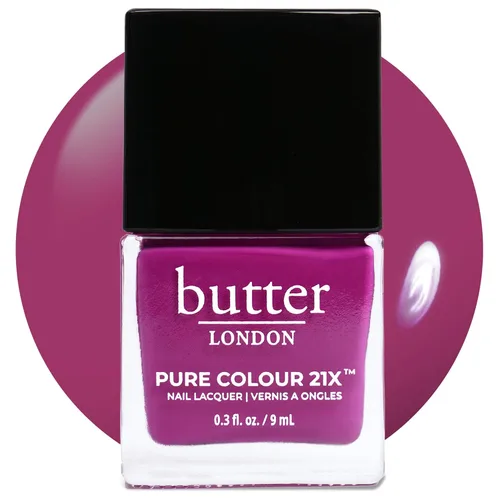 Vista 16 de butter LONDON PC21X Esmalte de uñas – Secado rápido, color de larga duración con acabado similar al gel y laca de uñas resistente a las virutas que