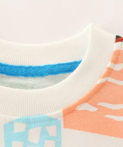 Vista 51 de Bumeex Sudaderas con cuello redondo para niños de 2 a 7 años