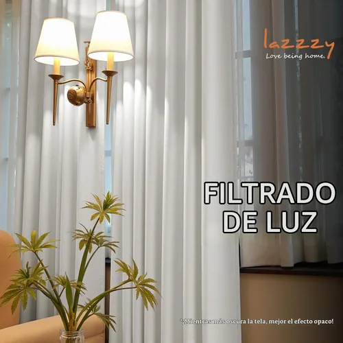 Vista 6 de Lazzzy - Cortinas de terciopelo blanco de 63 pulgadas de largo para sala de estar o dormitorio, cortinas con filtro de luz, aislación térmica