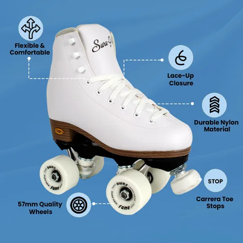 Vista 7 de Sure-Grip White Fame - Patines