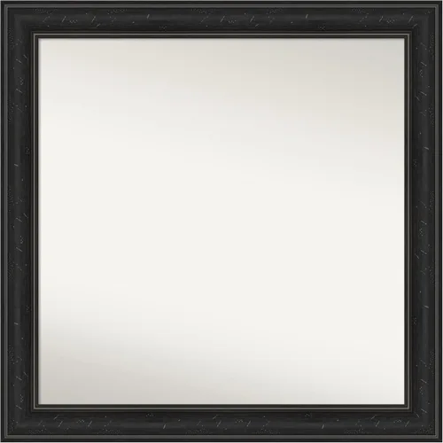 Vista 238 de Amanti Art Espejo personalizado, gran espejo de baño estrecho, espejo de pared o espejo de tocador de baño sobre el fregadero (24 x 24 pulgadas)