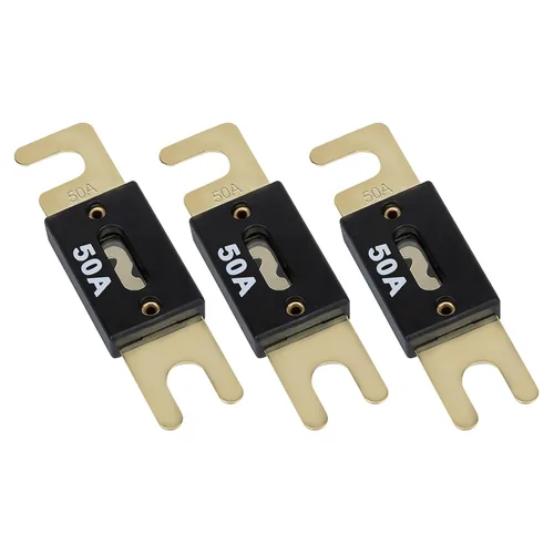 Vista 14 de 3 Fusibles de Cuchilla ANL de 30 Amperios 32VDC, Fusibles para Automóvil, Fusibles Marinos, Fusible en Línea ANL Chapado en Oro Compatible